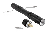 Load image into Gallery viewer, 300 Lumen Waterproof LED Penlight Flashlight with Pen Clip