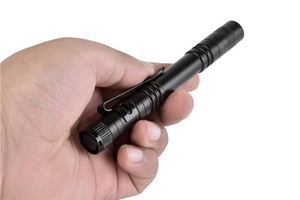 300 Lumen Waterproof LED Penlight Flashlight with Pen Clip