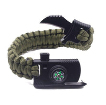 Load image into Gallery viewer, Military Outdoor Paracord Survival Bracelet