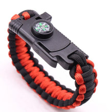 Load image into Gallery viewer, Military Outdoor Paracord Survival Bracelet
